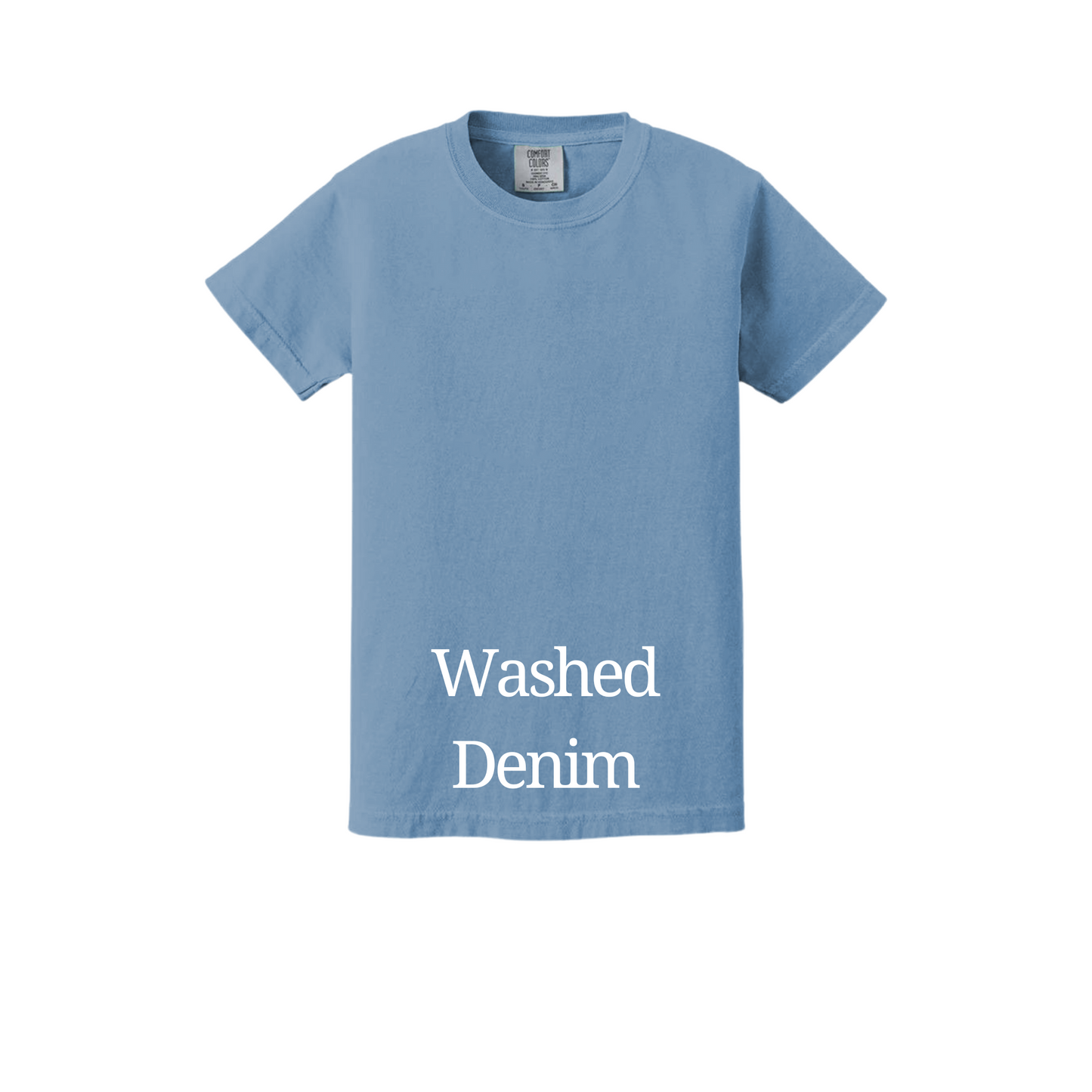 Comfort Colors Tee (Washed Denim)