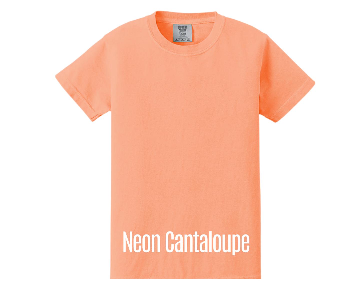 Comfort Color Tee (Neon Cantaloupe)