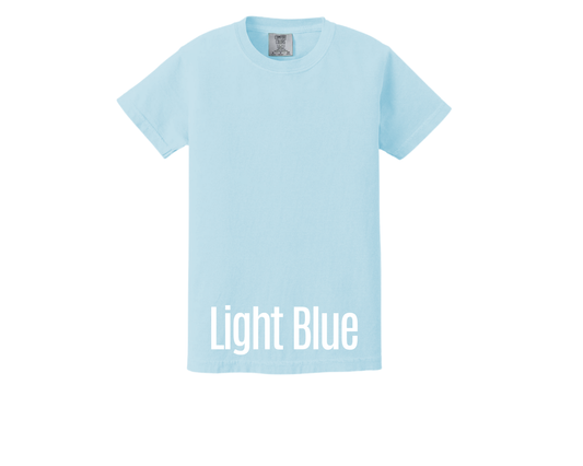 Comfort Color Tee (Light Blue)