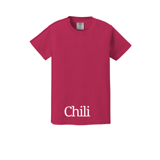 Comfort Colors Tee (Chili)