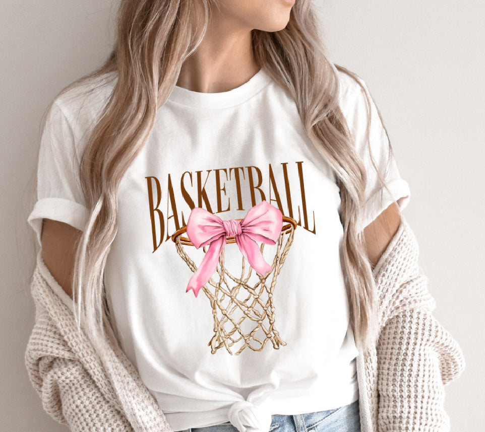 BASKETBALL COQUETTE BOW