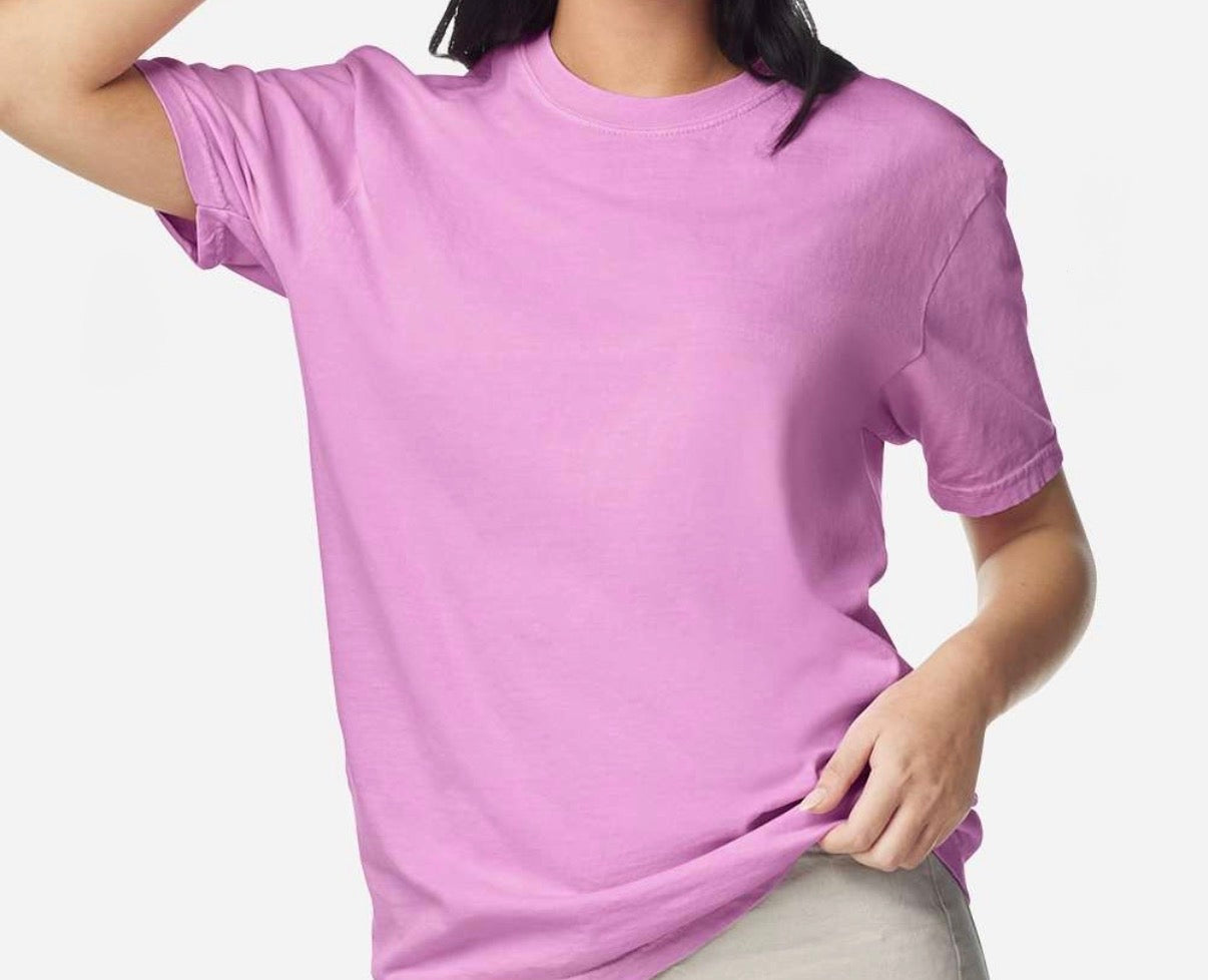 ROSE QUARTZ "COMFORT COLOR TEES"